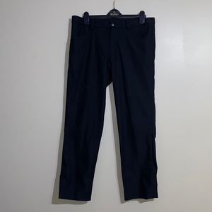 Lululemon Men’s Black Straight Leg Trousers